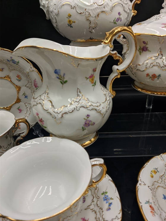 Image 1 of Meissen - E.A.Leuteritz - Theeservies (15) 