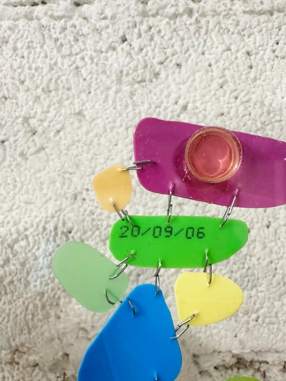 Image 1 of Very large expressionist composition under Plexiglas