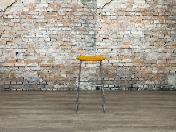 Image 1 of Cappellini Hi Pad Stool giallo ocra