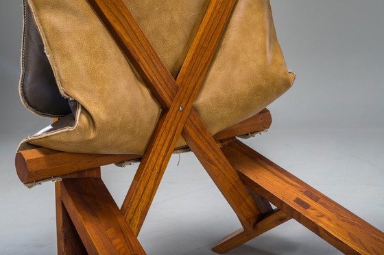 Image 1 of Französischer S46 Dromadaire Stuhl von Pierre Chapo für Ebenisterie Seltz, 1970er Jahre