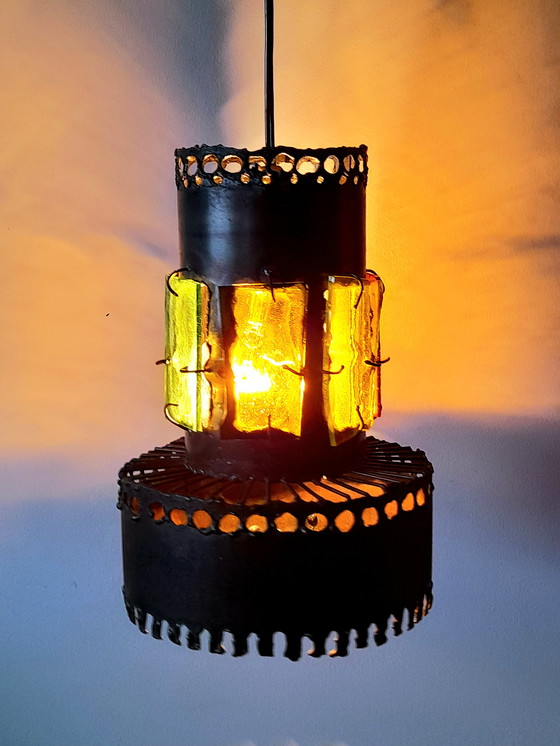 Image 1 of Suspension brutaliste 1960