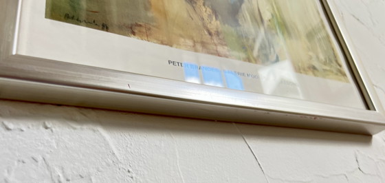 Image 1 of Peter Brandes – 4 gerahmte Kunstdrucke | Galerie Moderne Silkeborg | Dänemark