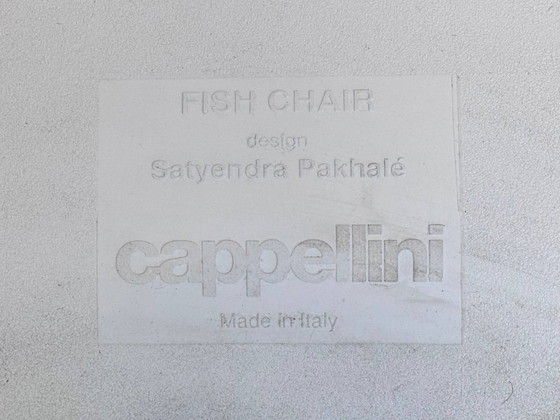 2 Cappellini Fish Chairs by Satyendra Pakhalé, Made in Italy, Side chairs, Other, White (photo 14 of 18)