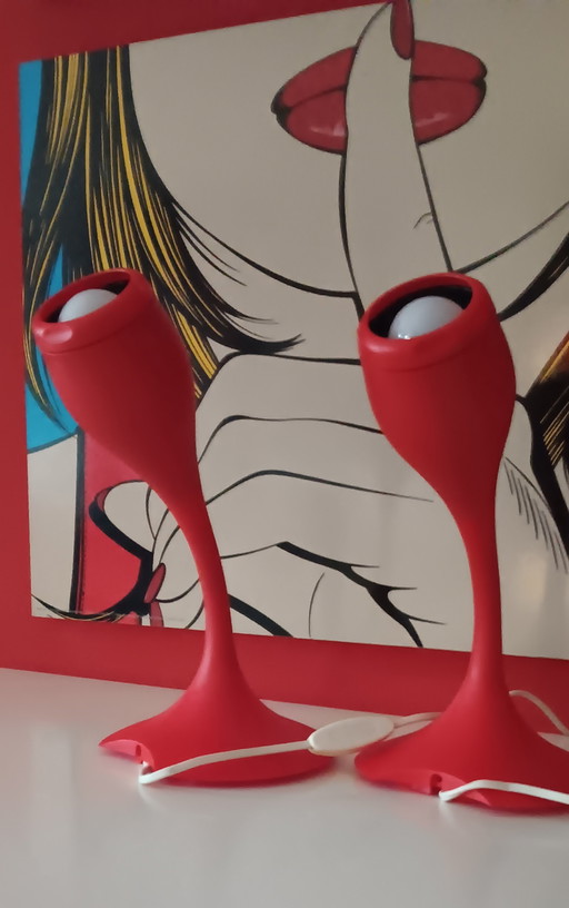 Lampada da parete vintage IKEA Flamma disegnata da Carl Ojerstam negli anni '90