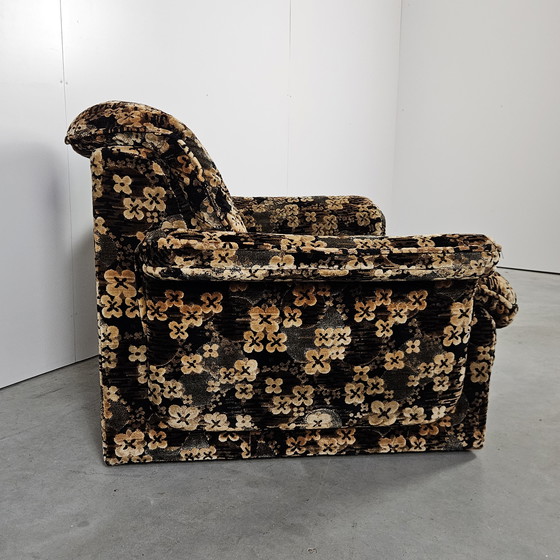 Image 1 of Fauteuil vintage Flower Power