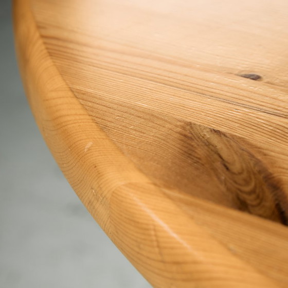 Image 1 of MK10156 Esstischgarnitur aus Kiefernholz von Rainer Daumiller für Hirtshals Savvaerk, 5er-Set