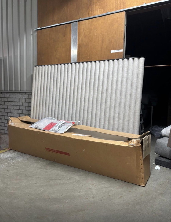 Image 1 of Flexform Bed Biaritz XL bed mattress size 2x100x220cm special size