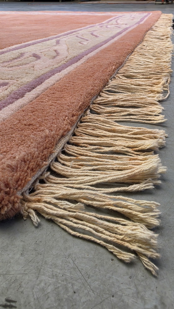 Image 1 of Alfombra oriental moderna y contemporánea de lana hecha a mano, 227x323cm.