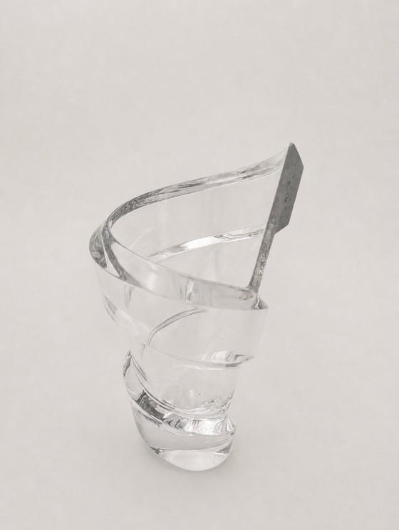 Image 1 of Baccarat - Thomas Bastide - Vase - Spiral 20 cm - Crystal