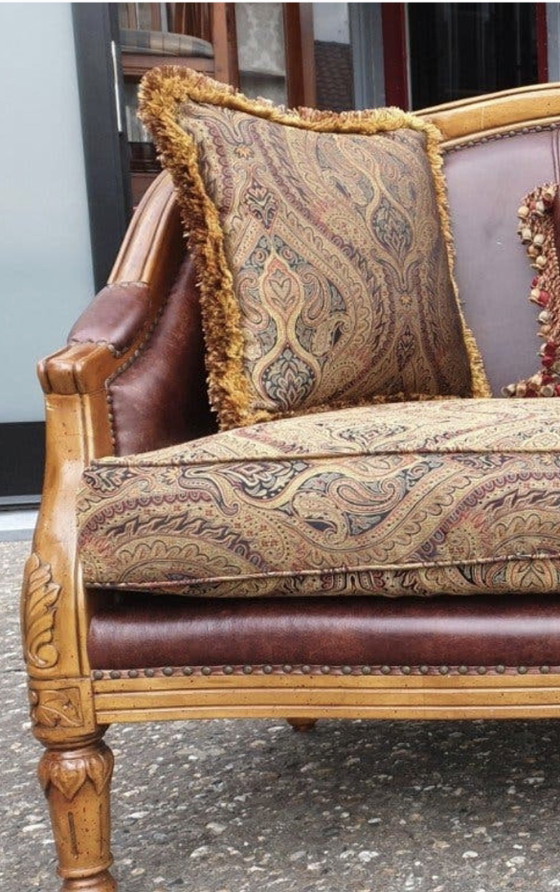 Klassiek Noten Bank – Banken, Leather, Textile (photo 4 of 5)