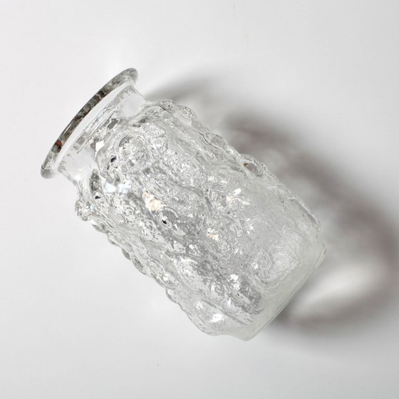 Image 1 of Vintage Pressed Glass Bubble Vase: Vladislav Urban Design, Czech Republic
