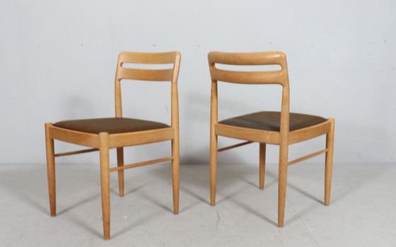 Image 1 of 6er Set Stühle/Esszimmerstühle Von H.W. Klein Für Bramin, Dänemark, 1970er Jahre