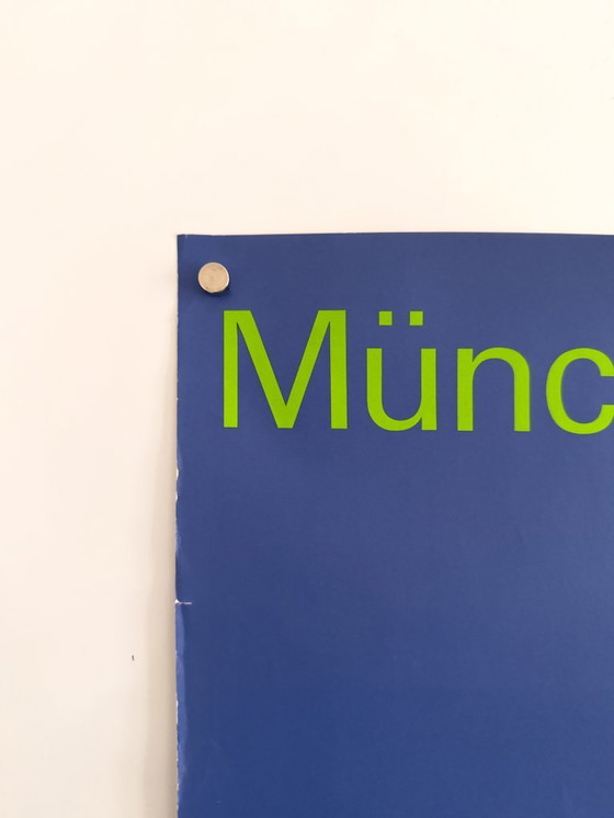 Image 1 of ⚔️ Monaco 1972 – Fechten (Scherma) – Poster originale A0 di Otl Aicher | 118,9×84,1 cm| Plakat | Germania occidentale