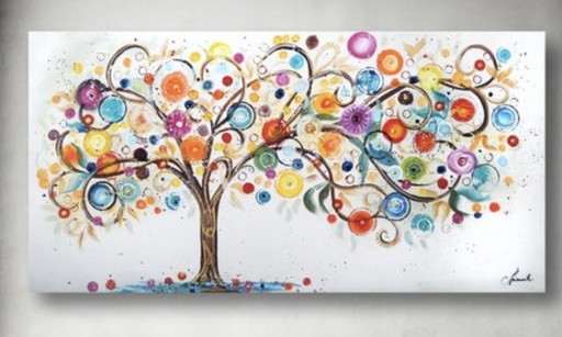 Tableau d'art Arbre XXL