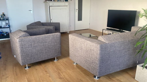 Ontwerp op voorraad: Blizz bank en 2 fauteuils