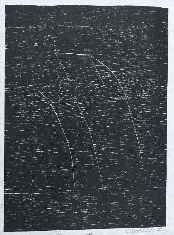 Image 1 of Xilografía Klaas Gubbels - (T) final