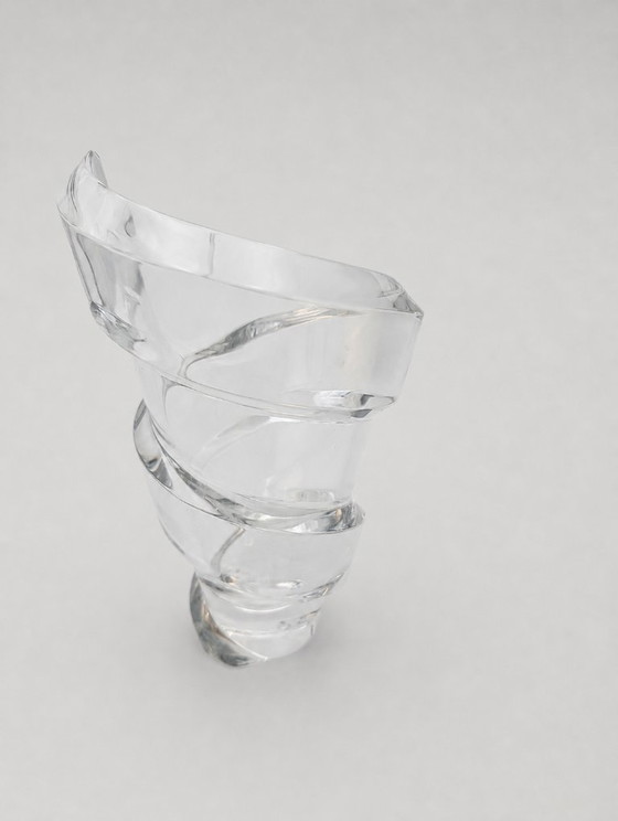 Image 1 of Baccarat - Thomas Bastide - Vase - Spiral 20 cm - Crystal