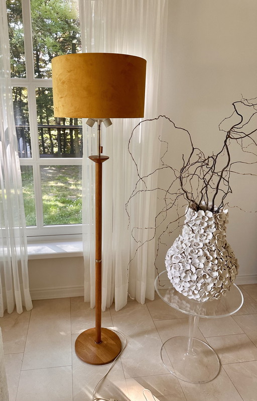 Vintage vloerlamp Herda Teakhout Midcentury Design