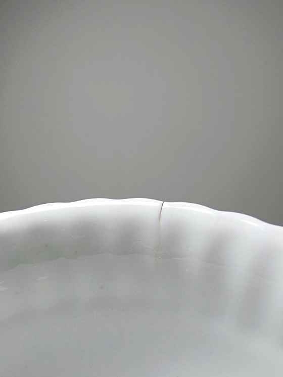 Image 1 of Salsera de porcelana de Limoges de Bernardaud con decoración floral, años 20-50