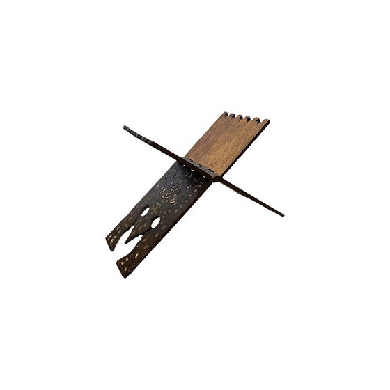 Rehal ancien en nacre et laiton, fin du XIXe siècle – Objets déco, Wood (photo 4 of 7)