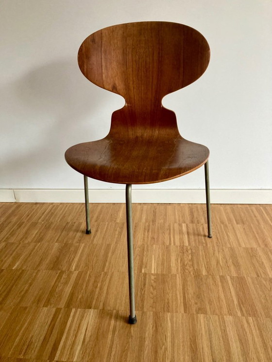 Image 1 of 2x silla Arne Jacobson Ant, originales ( años 50 )