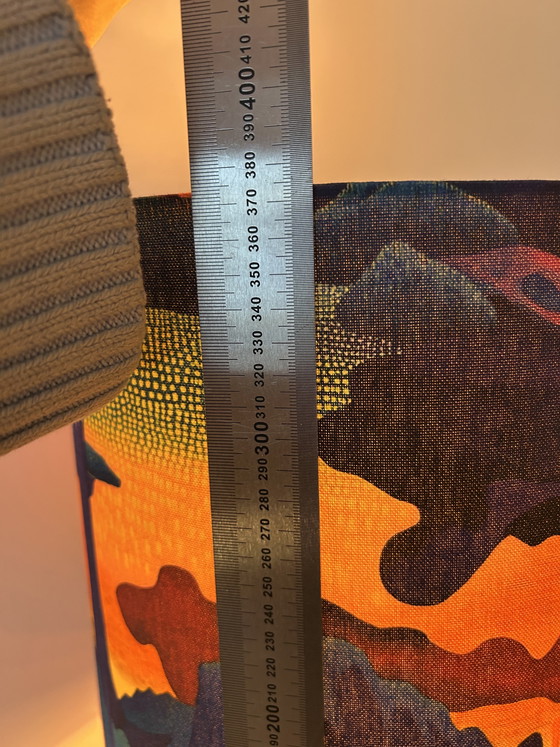 Image 1 of Era espacial: Lámpara de mesa Cari Zalloni, pieza rara, para PAN Keramik / Goebel.