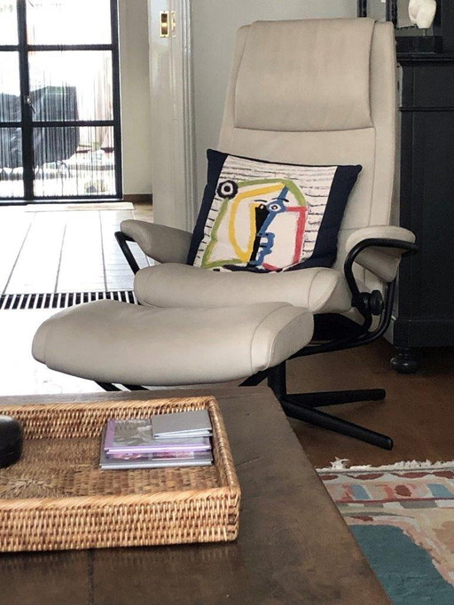 Poltrona relax Stressless Paris Batik 093. Incrociata.