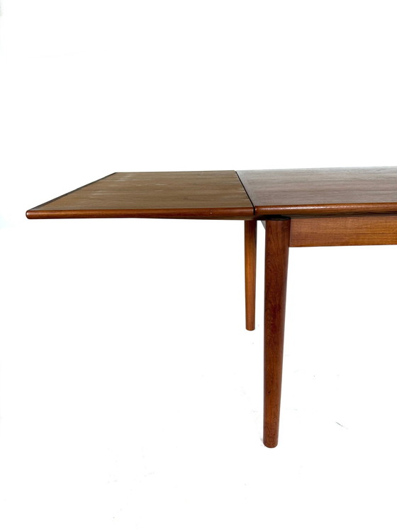 Image 1 of Vintage extendable Danish dining table '60s