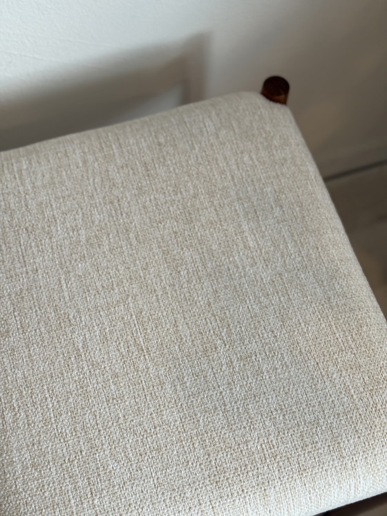 Image 1 of Set di 2 sedie da pranzo vintage Lübke – rivestite