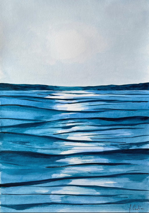 Artist's ink on paper 30x21xm