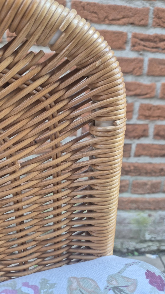 Luit Van Der Helm Rattan Design Chair – Dining chairs (photo 4 of 9)