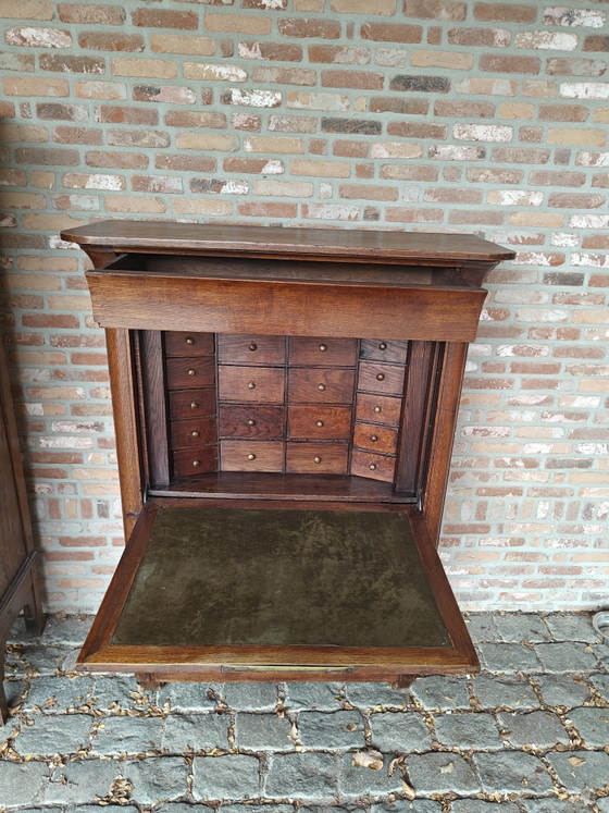 Secretary – Desk, Wood, Brass (photo 3 of 6)