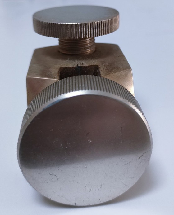 Image 1 of Scaffale espositivo vintage in vetro e metallo