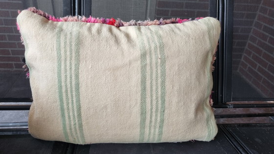 Image 1 of Berber vintage kussenset, sier kussen set