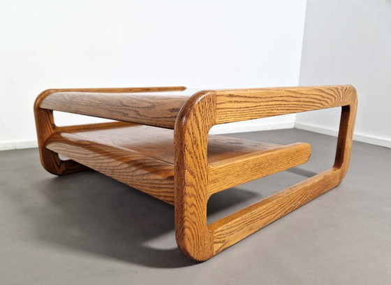 Image 1 of Lou Hodges Coffee Table | Oak | 1970s