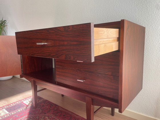 Image 1 of Danish rosewood sideboard with bookmatched veneer