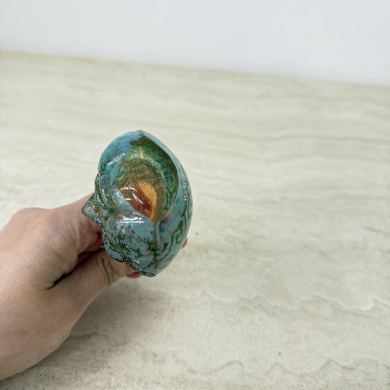 Image 1 of Raro Kjell Engman para Kosta Boda Suecia jarrón Rio face glass jarrón en miniatura