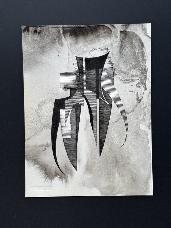 Image 1 of Eugène Eechaut (1928-2019) - Abstraktes Diptychon 1973