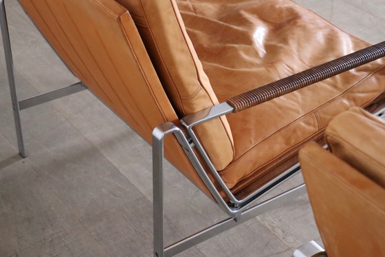 Image 1 of Pair Of Fk6720 Lounge Chairs By Fabricius & Kastholm For Kill International 1960S