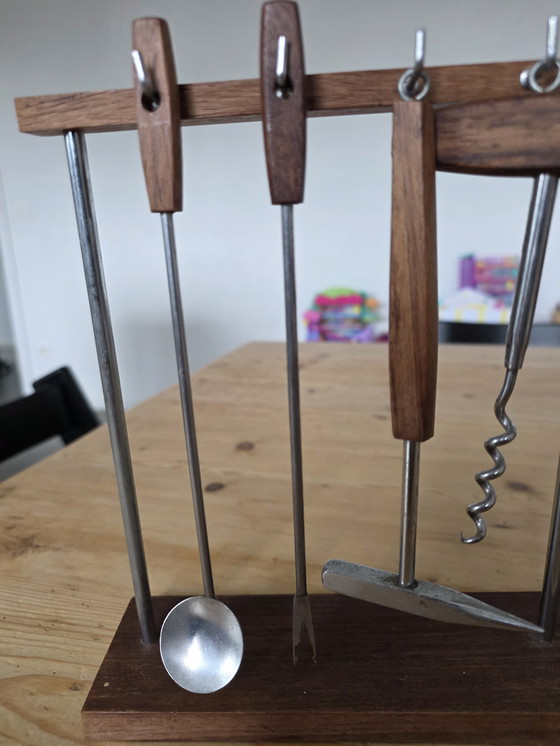 Image 1 of Juego de bar de madera