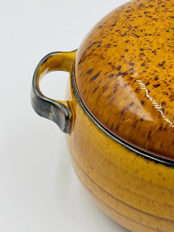 Image 1 of Boch La Louvière vintage keramische terrine met Palma-patroon