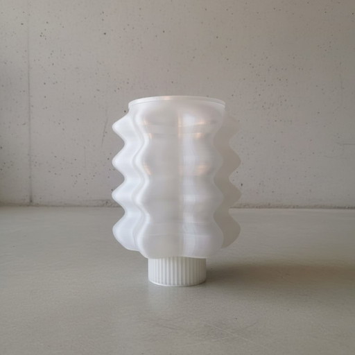Lámpara de mesa de diseño blanco – Luz ambiental moderna