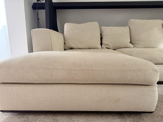 Image 1 of Bel divano angolare Minotti con pouf