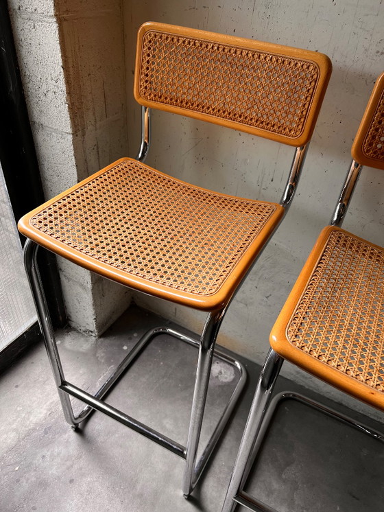 Image 1 of Orginele MARCEL BREUER BAR stoele  BY CIDUE, 1970S