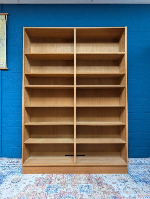 Grande bibliothèque vintage, Hundevad, années 1960