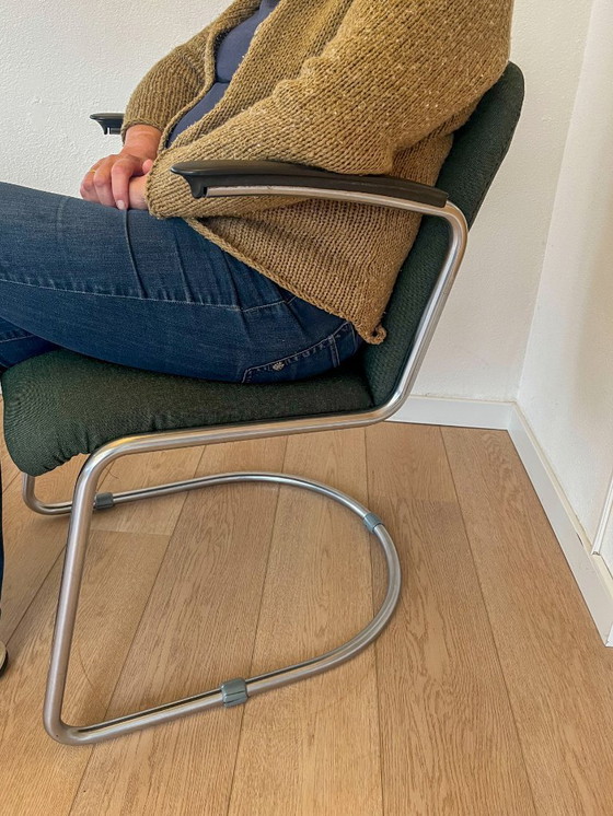 Image 1 of 2x Gispen 413 chair (reupholstered)