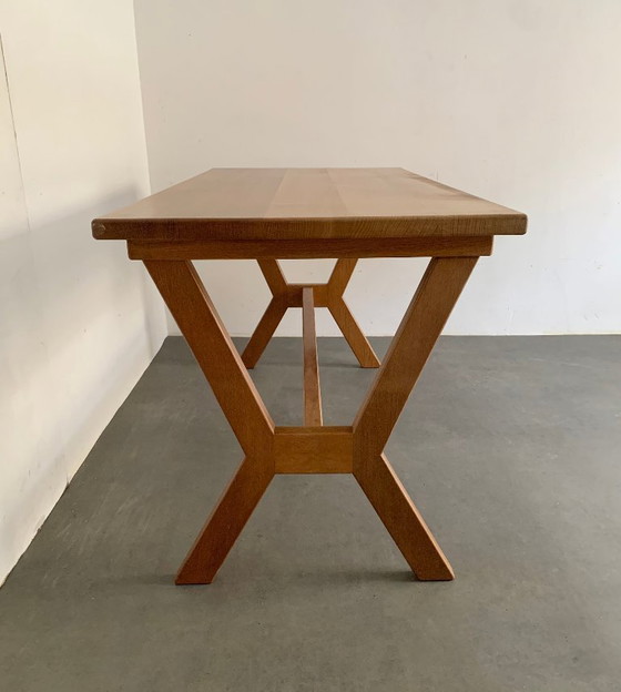 Image 1 of Oak desk from the 1960S