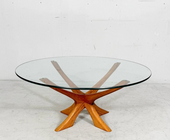 Image 1 of ILLUM WIKKELSØ. voor Niels Eilersen Salontafel/dressoir Model T118 - Denemarken, jaren 70