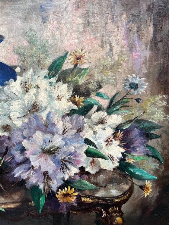 Schilderij "Stilleven met bloemen" – Schilderijen & Tekeningen, Canvas (photo 7 of 8)