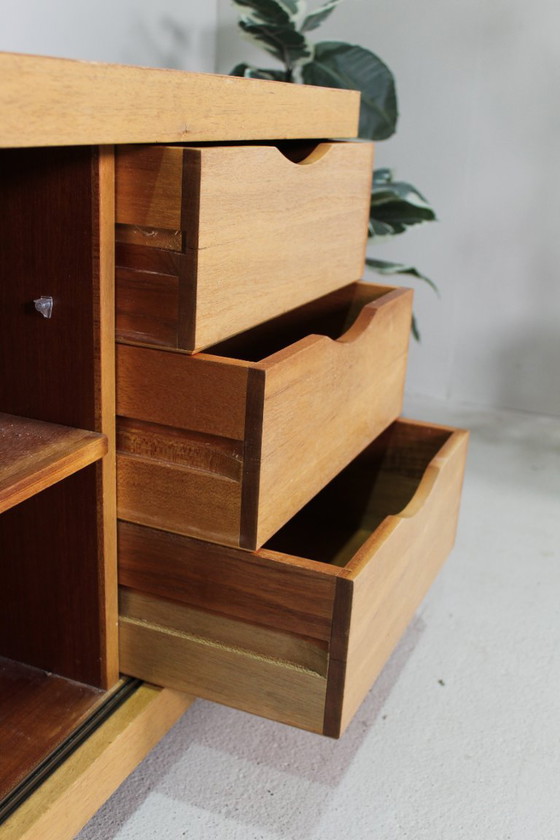 Image 1 of meuble flottant gris vintage